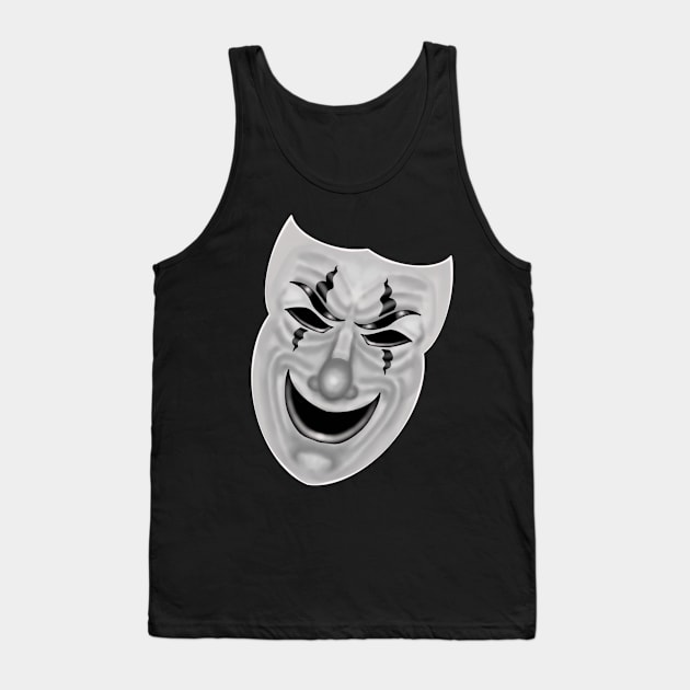 Happy clown Tank Top by KeegansKolourStudio